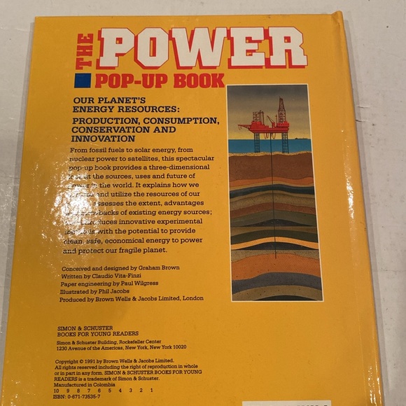 “The Power Pop-Up Book, oversized hardcover - Picture 2 of 3